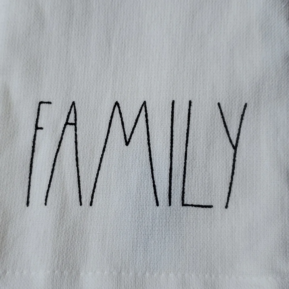 Rae Dunn Family Dish Towel